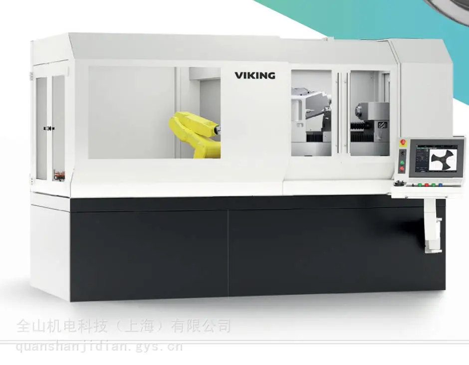 进口VIKING 高精度高效人形机器人反向式行星丝杠螺母内螺纹磨床