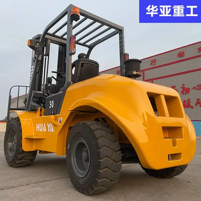 越野四驱叉车 龙叉力工叉车 4吨叉车招标叉车 多功能现代海麟华亚重工