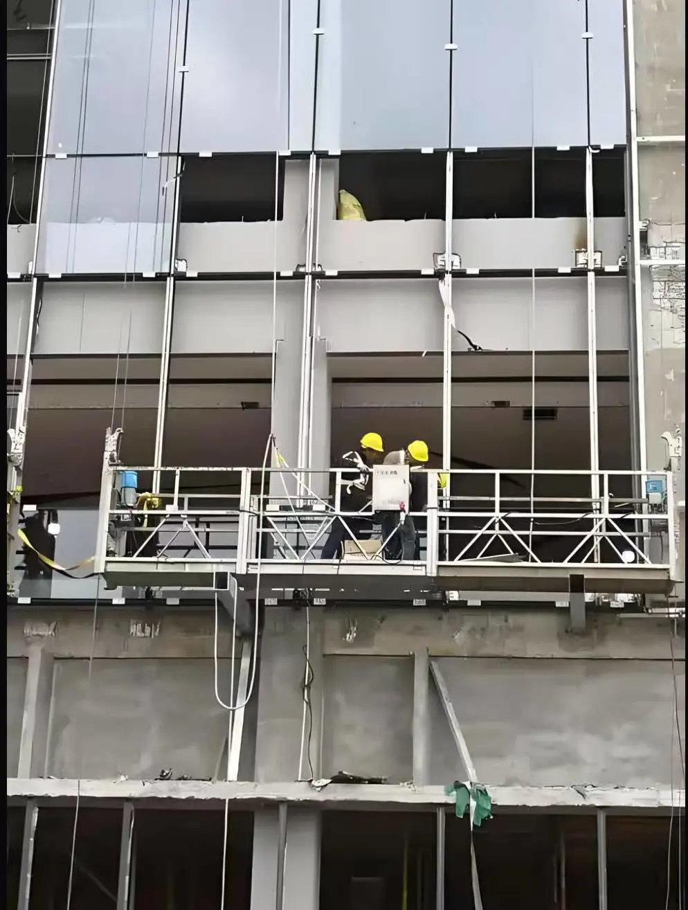 北京门头沟区专业租赁外墙改造维修施工电动吊篮 门头沟出租吊篮公司
