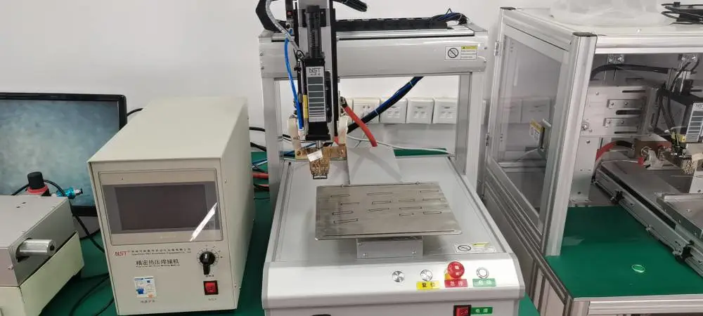 NST-1000 FFC,FPC排线热压焊机 CCD检测左右移动焊机