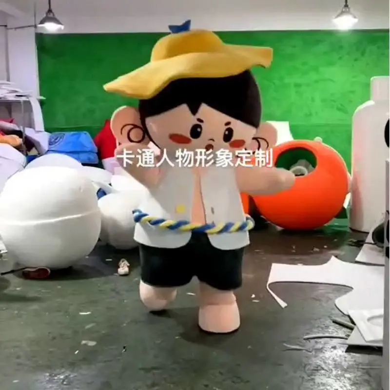 定制卡通人偶 吉祥物公仔服装 人形拟真设计 展会活动专属