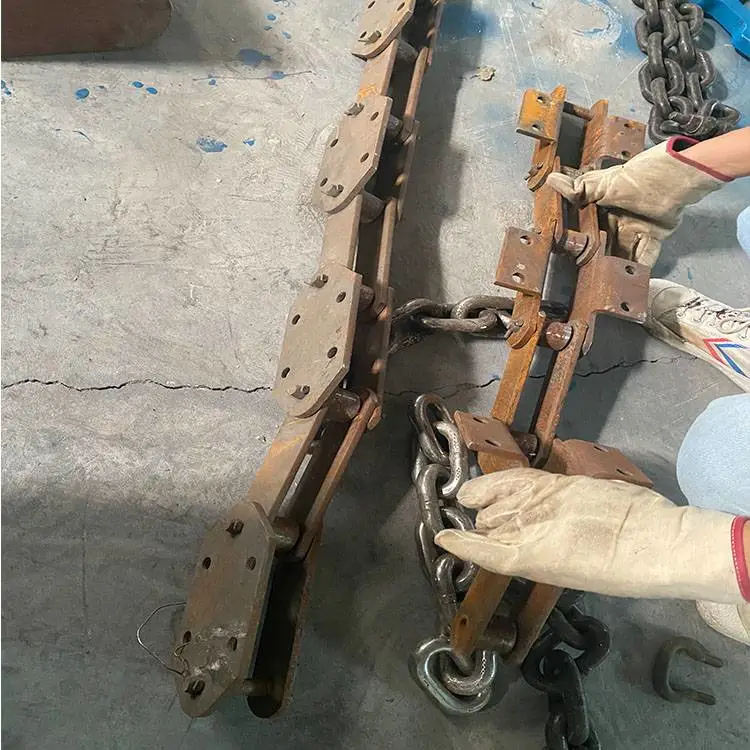 ne30提升机链条斗式提升机板链耐磨斗提机板链节距152.4mm双链条