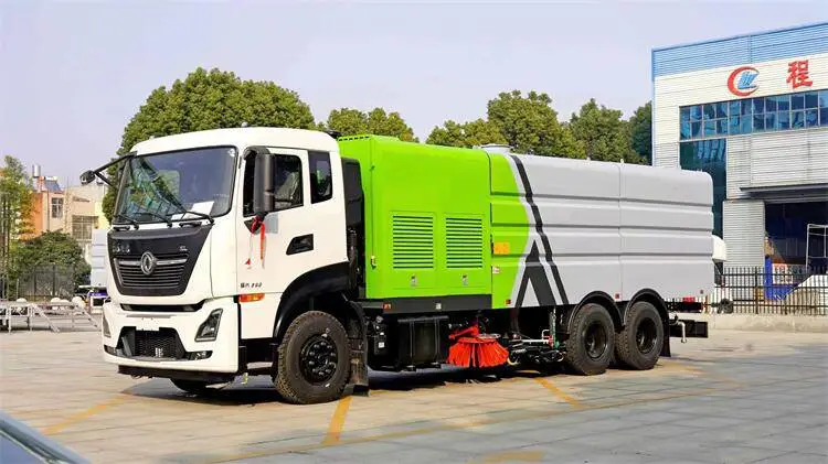 路障清扫车视频 纯吸式扫地车视频 8方扫路车道路清扫车