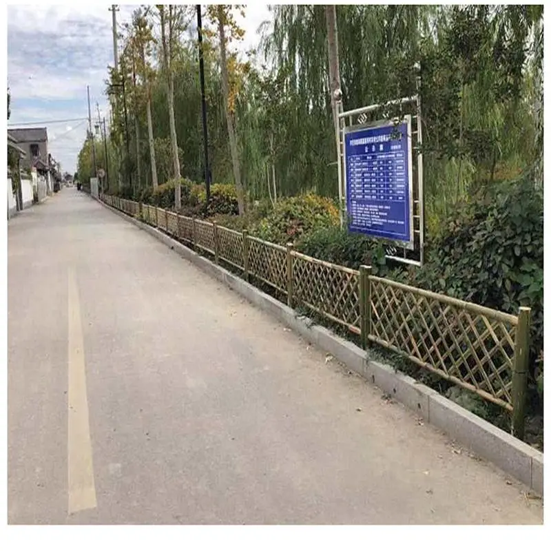 凤台县竹栅栏木护栏厦门翔安竹子护栏篱笆网栅栏