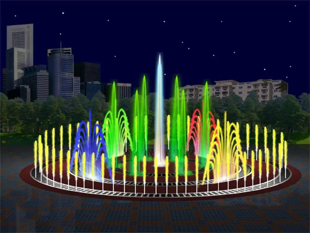 吕梁喷泉球阀设计 喷泉鱼缸 音乐喷泉制作