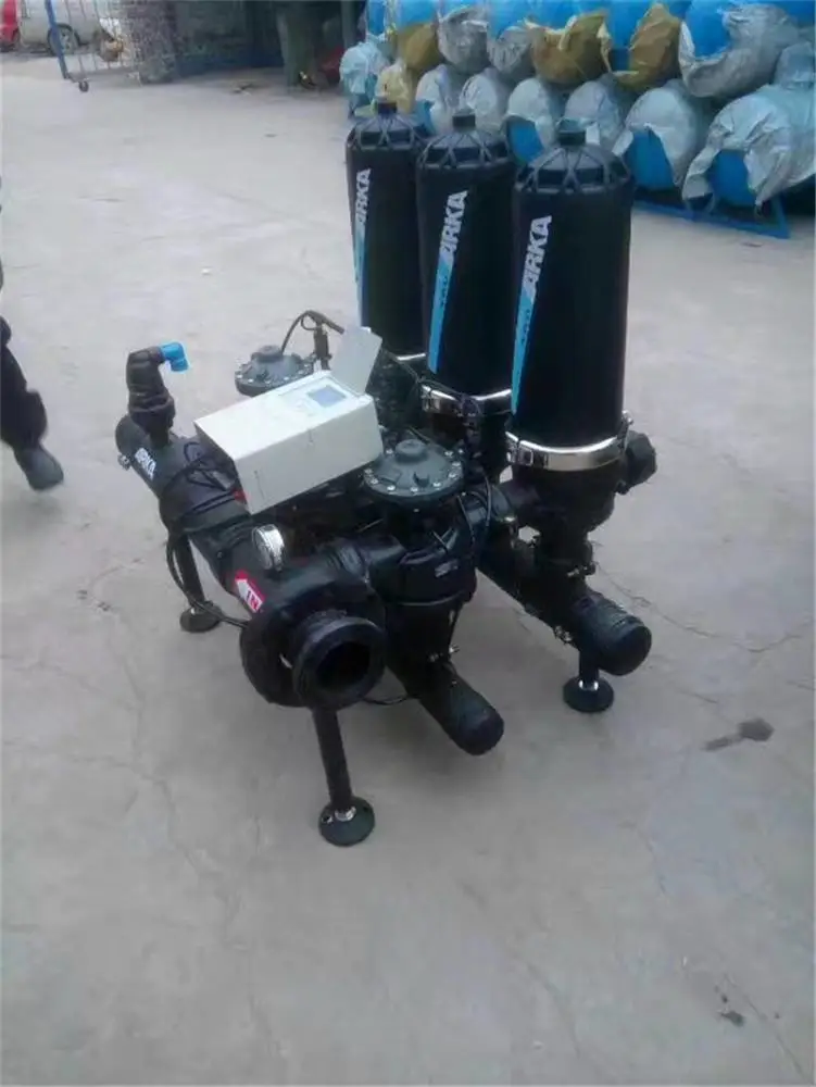 沙缸自动反冲洗过滤器河南反冲洗叠片过滤器全自动沙石过滤器