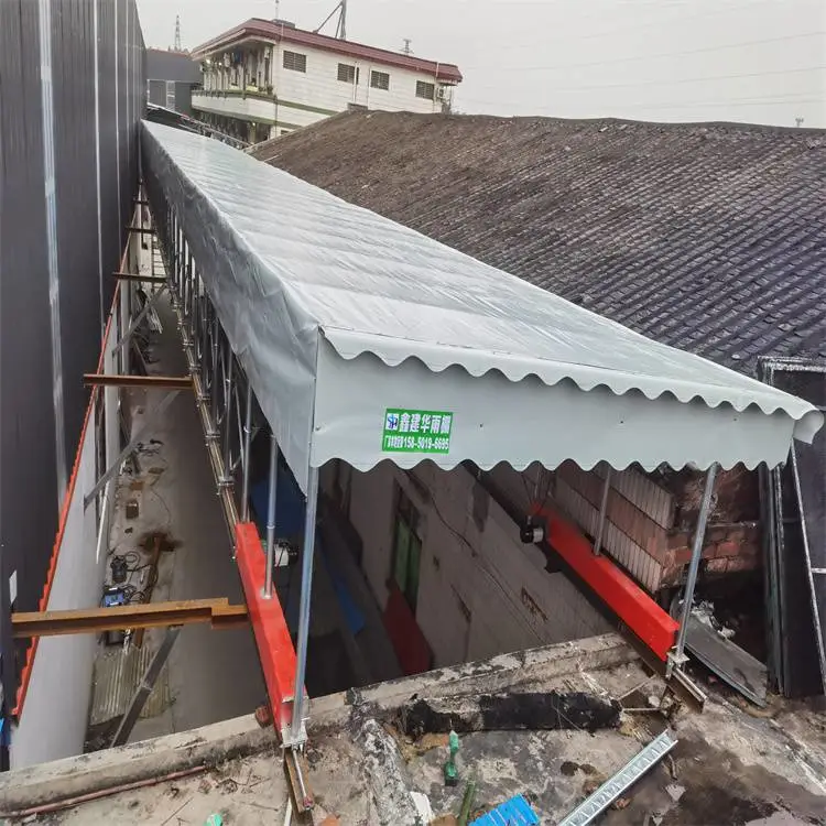 江苏淮安 电动遮阳棚安装图 电动伸缩雨棚图片大全 制作安装
