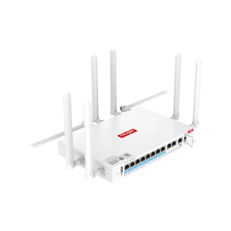 锐捷RG-RSR830W-P 10口移动路由器，支持PoE支持Wi-Fi 6