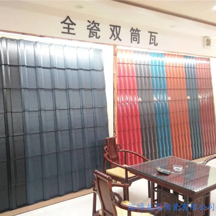 山东淄博平板瓦厂家 欧式连锁瓦 中式古建筑筒瓦 量大优惠支持定做