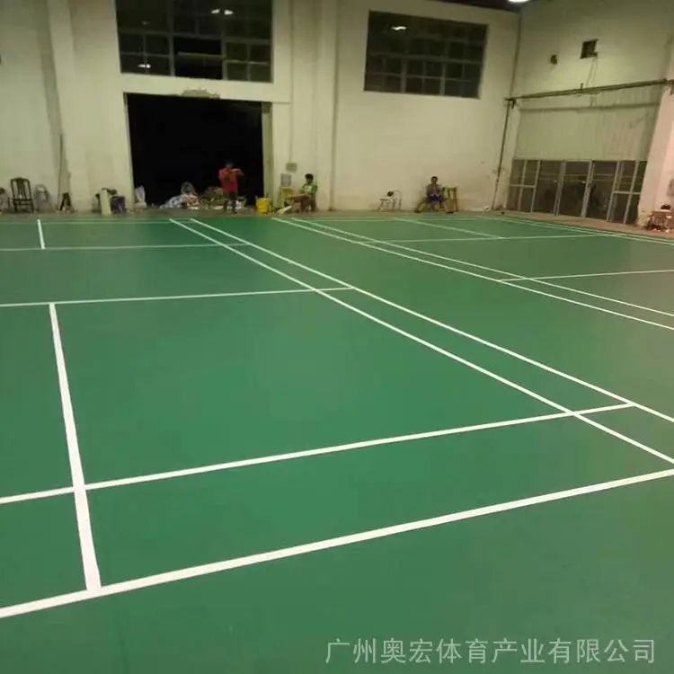 羽毛球塑胶场地维修,羽毛球场要建多高