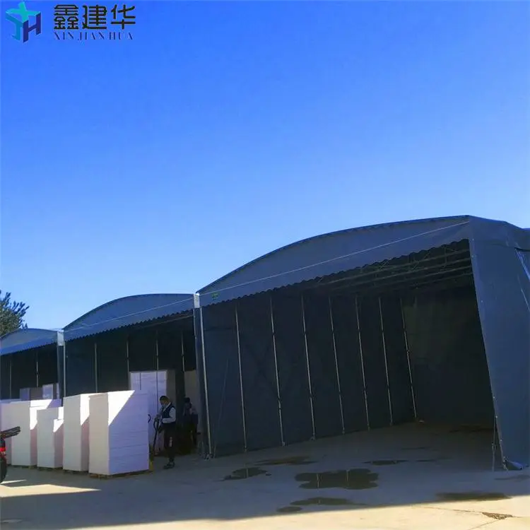 盐城大丰什么是推拉篷 移动帐篷尺寸测量方式