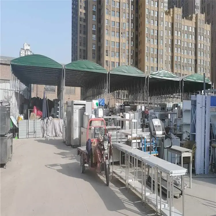 盐城东台 推拉雨棚大型仓库 电动遮阳雨棚 资质全承接大企业工程