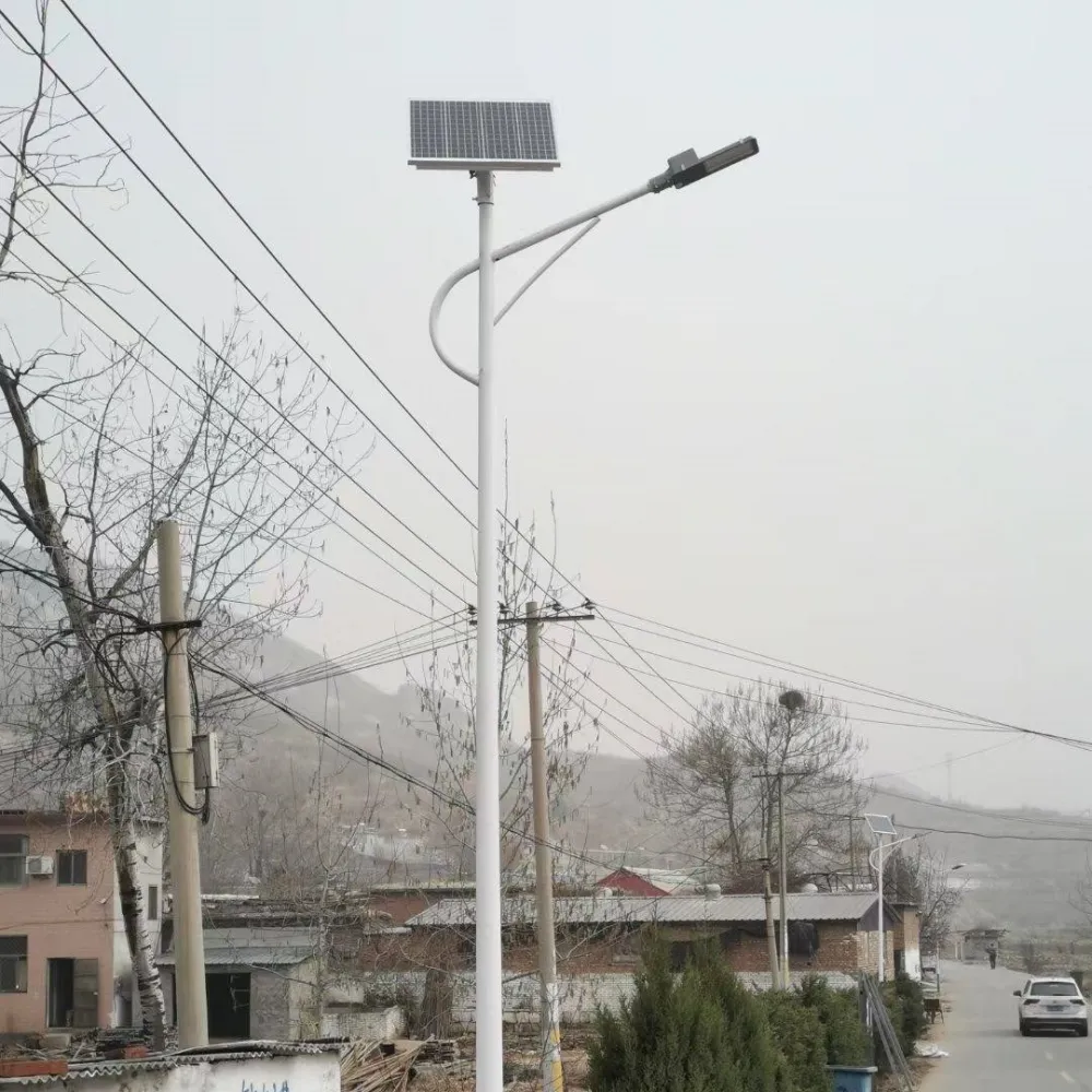 漷县5米LED太阳能路灯户外灯 博尔勃特自有工厂
