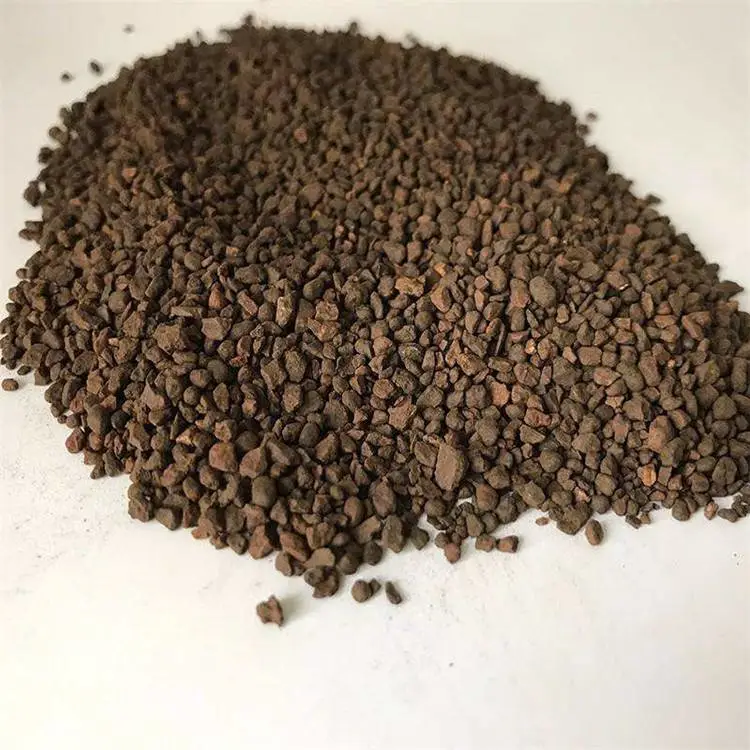 延边 荣茂水处理锰沙滤料品位高 质量***锰沙厂家销售
