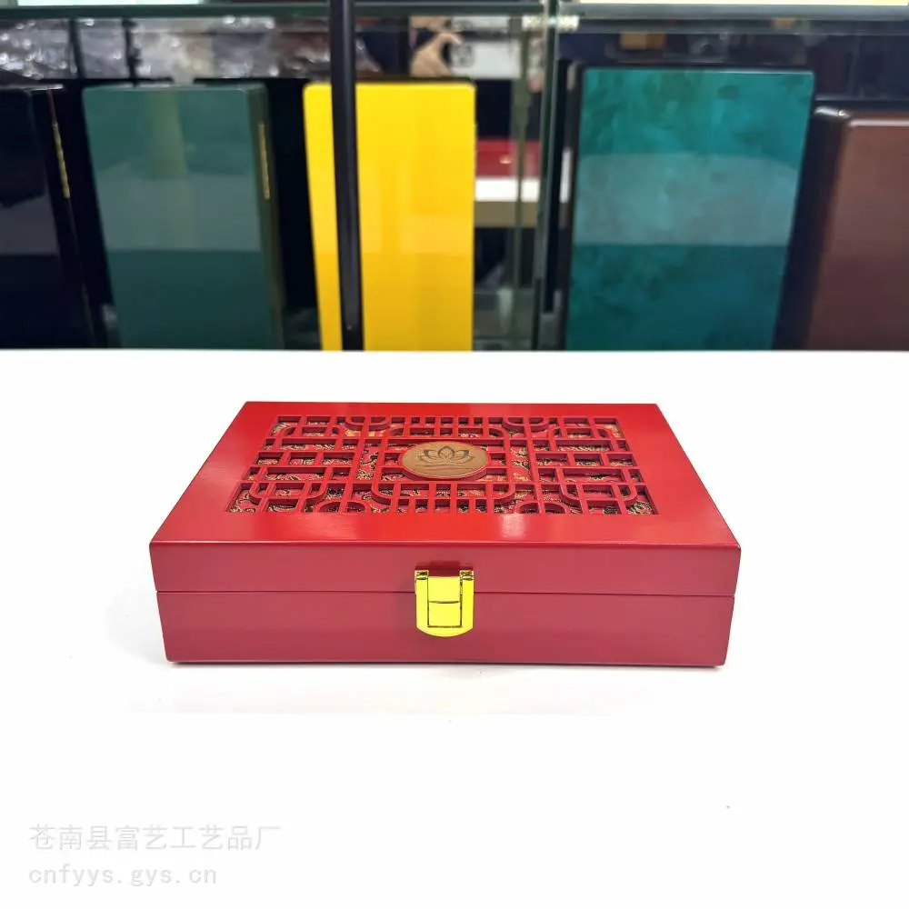 潽洱茶木盒 仿红木盒包装 米类木盒包装 燕窝木盒包装平阳木盒厂