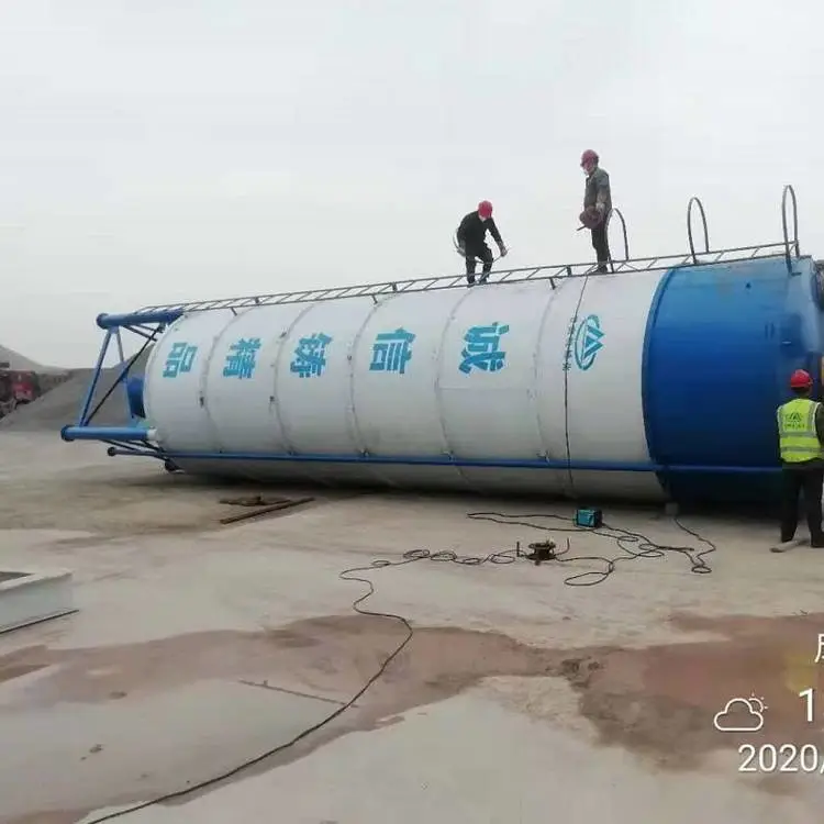 立式大型化工用水泥罐 150吨散装水泥罐制作