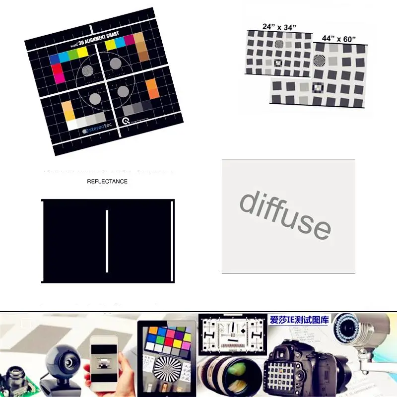 ColorGauge Miniaturized Chart曝光准确白平衡性能标定制测试卡 ColorGauge Miniaturized Chart曝光准确白平衡性能标定制测试卡