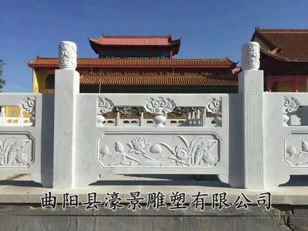 三门峡石雕别墅楼梯栏杆围栏 石栏杆***石栏板 厂家供应濠景雕塑