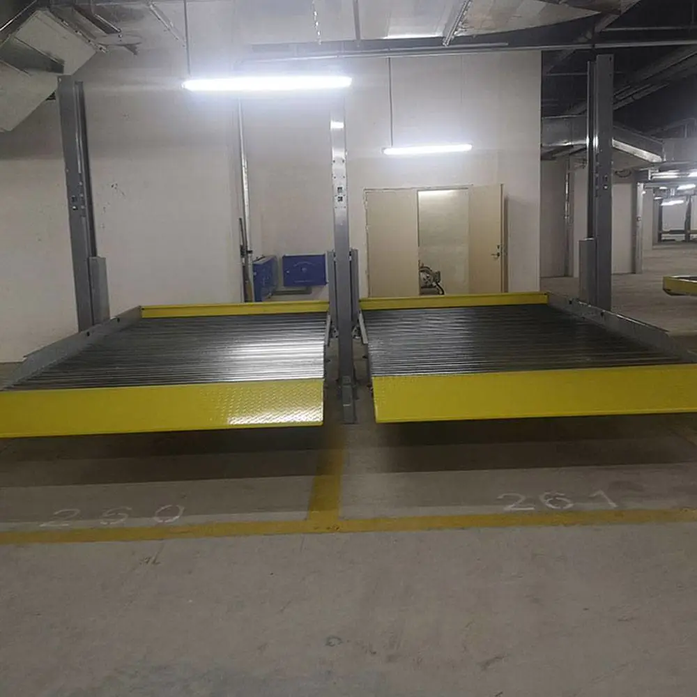 陕西凤县立体车库租赁 立体车库停车场 汽车立体停车库举升机出租 莱贝全机械停车位租赁