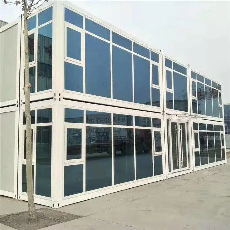 开封打包箱房厂家工地项目部打包箱板房防火保温抗风
