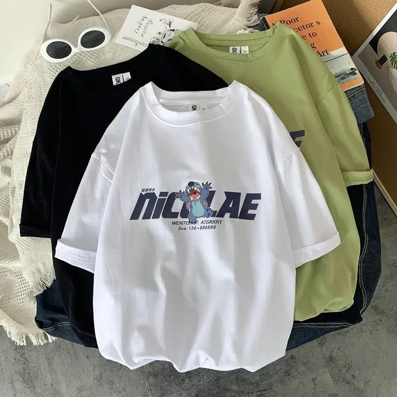 服装尾货批发市场在哪里休闲潮牌情侣体恤男装摆地摊卖服装哪里拿货便宜
