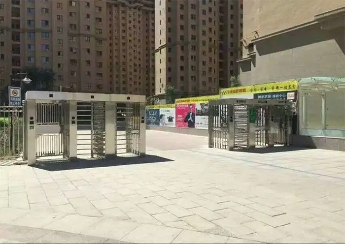 广东韶关全高十字转闸 门禁转闸供应商 人脸识别闸机智通