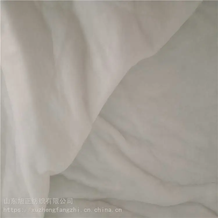 旭正纺织 涤棉针刺手工无纺棉 无荧光水洗丝绵 长期出售