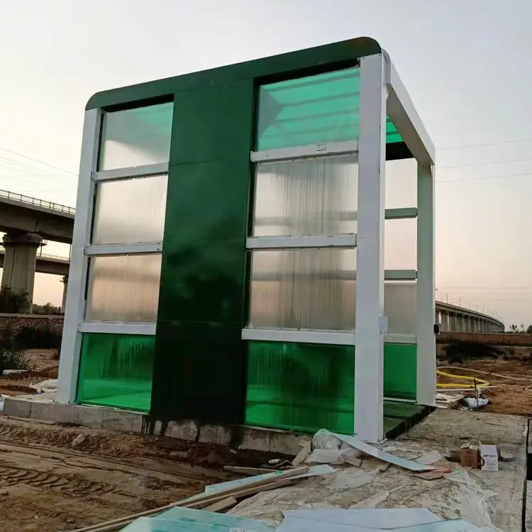 建筑工程洗车平台 朗坤机械石料场全自动洗车机