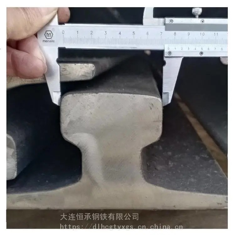 加工定制 A75德标钢轨截面尺寸参数表 DIN536轨道A65每米重量