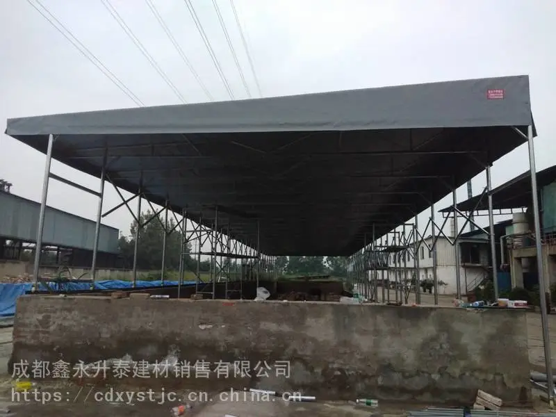 甘孜州 推拉雨棚效果图-定做