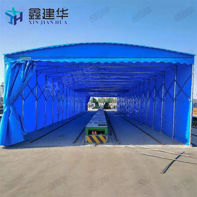 户外停车棚 贵州遵义 工业施工篷