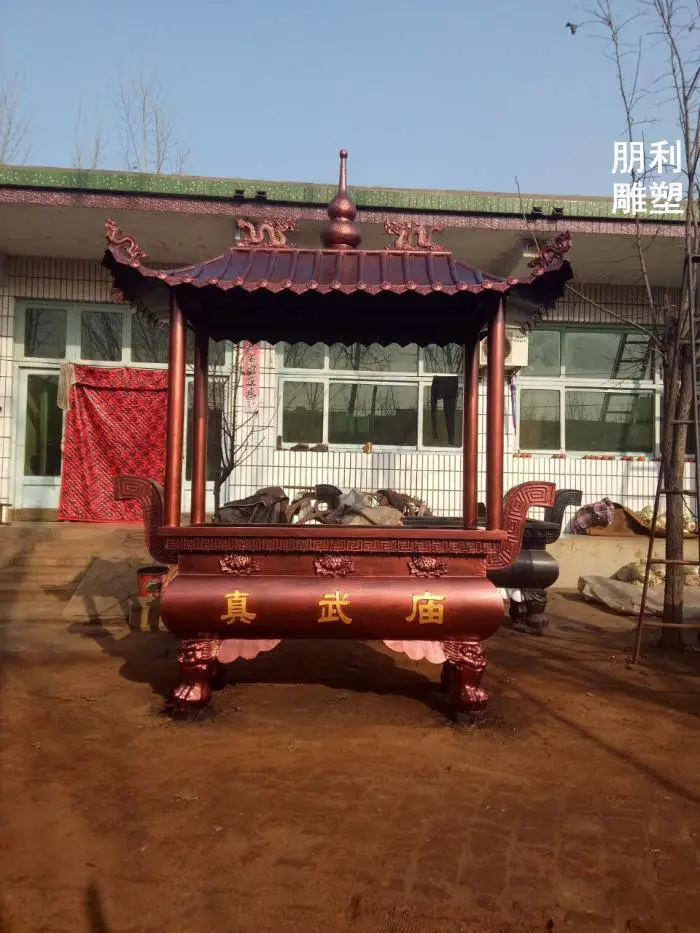 服务商京剧焚经炉雕塑素材制作厂家 抽象焚经炉雕塑设计 室外软装