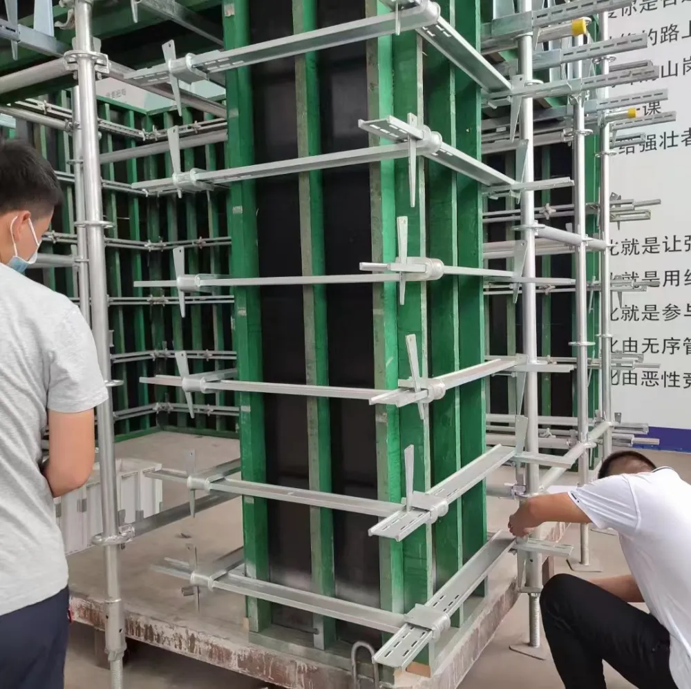 新型方柱扣紧固件木工模板梁夹具建筑用镀锌方圆扣加固件卡子柱子