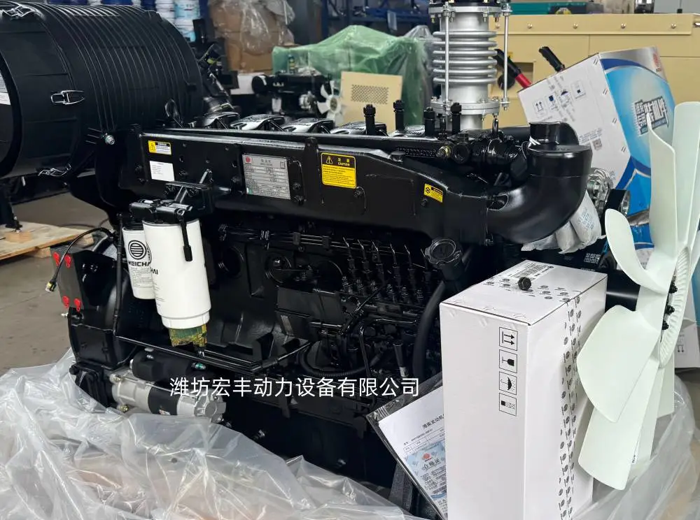潍柴型号WP10B275E201水泵柴油机 水泵机组240千瓦1800转
