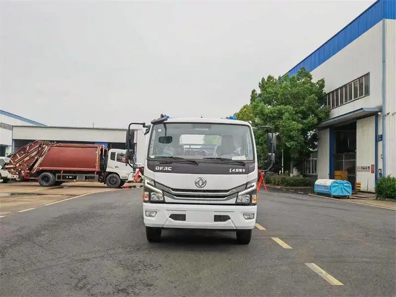 p1型车厢可卸式垃圾车 江西东风d9勾臂垃圾车