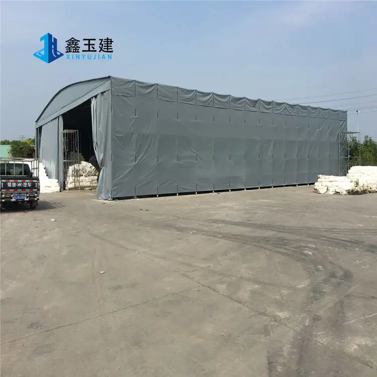 大型自动雨棚平顶山湛河大型仓库蓬雨棚价格