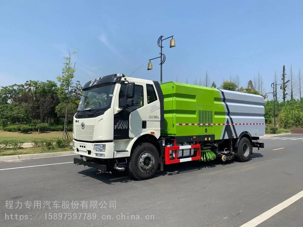 东风天锦大型环卫扫路车环卫洗扫车制造商报价方案