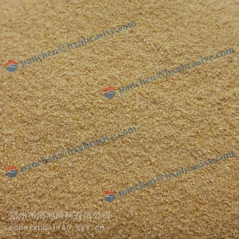 电熔氧化锆80-120目黄色单斜氧化锆磨料***-ZrO2