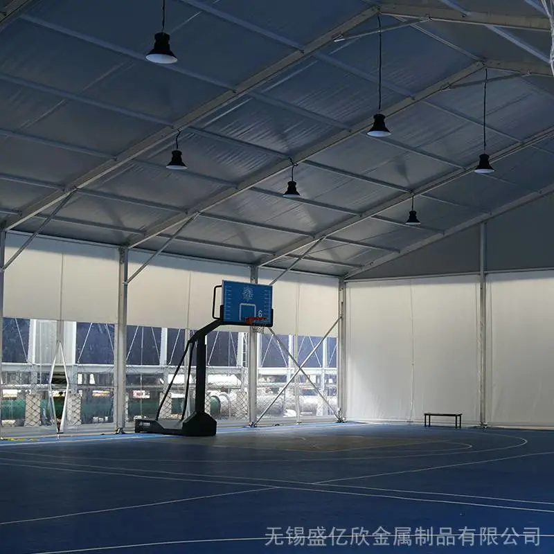 羽毛球篷房装配式建筑活动棚移动酒店空间大