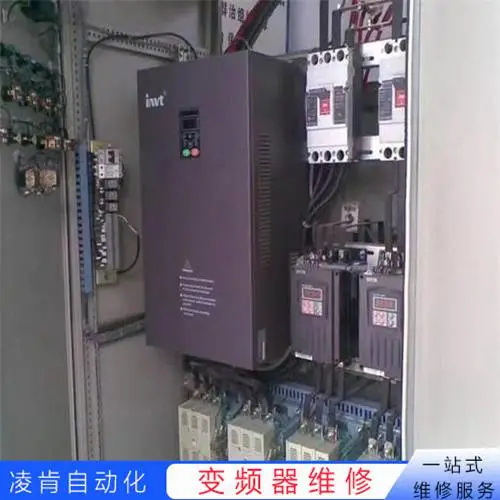 东力变频器上电无显示维修 频率上不去维修详情集锦