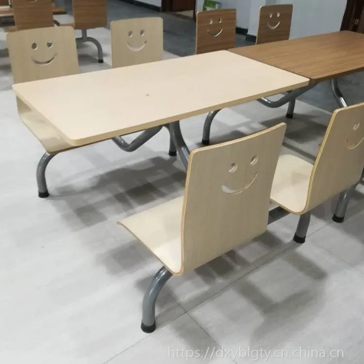 学生食堂餐桌 4人位 6人位8人位定制德鑫源体育精选厂家