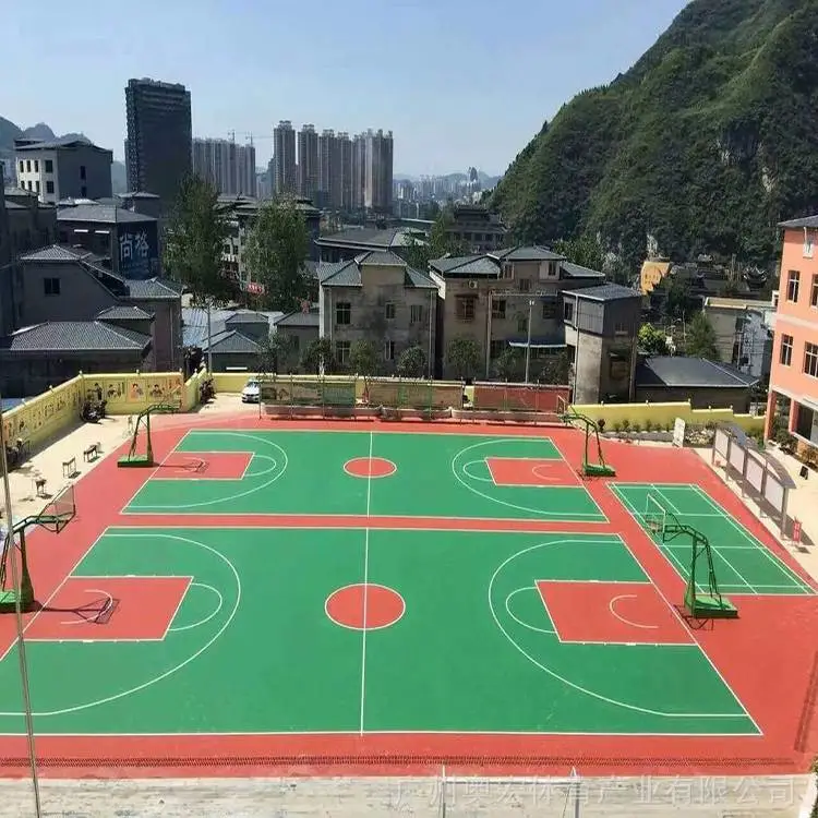 大连硅pu篮球场,篮球场塑胶厚度