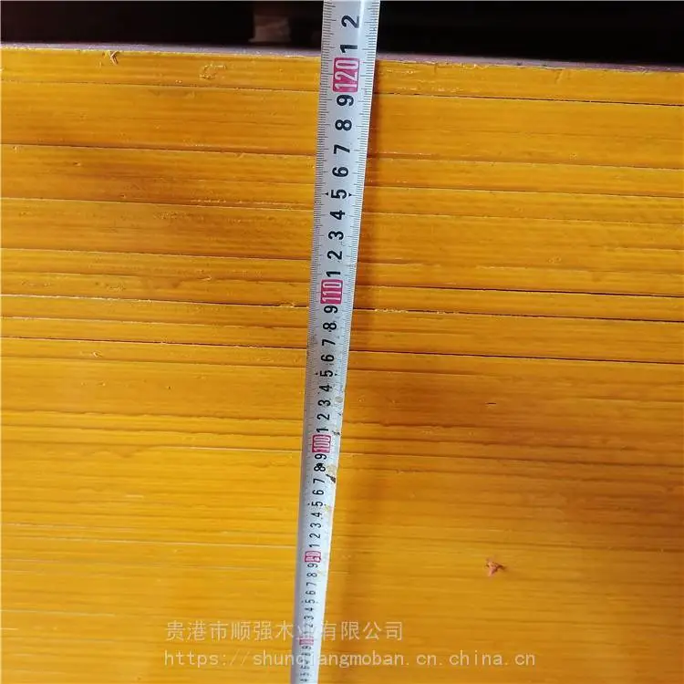 建筑模板 胶合板 工地 防水性能强 不开胶 周转8-10次