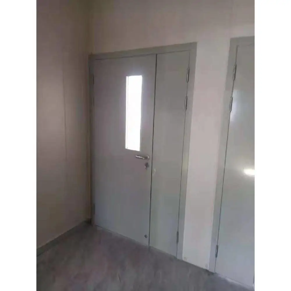 新建工程医学院病房间医用门洁净耐用钢质门医院门一樘样品