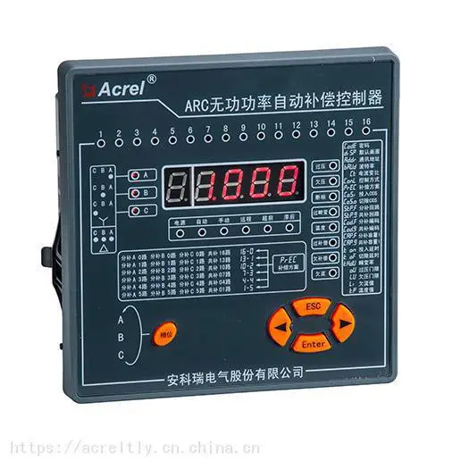 安科瑞 功率因数自动补偿控制器 功率因数补偿装置ARC-12/R
