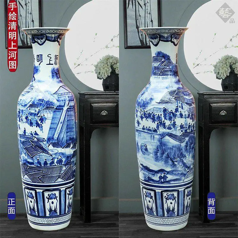 景德镇花瓶红大花瓶2米落地大花瓶中国红大花瓶- 供应商网