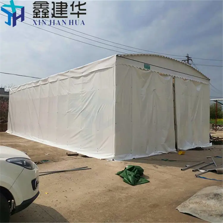 户外移动遮雨棚 安装仓储物流棚 结实 金坛