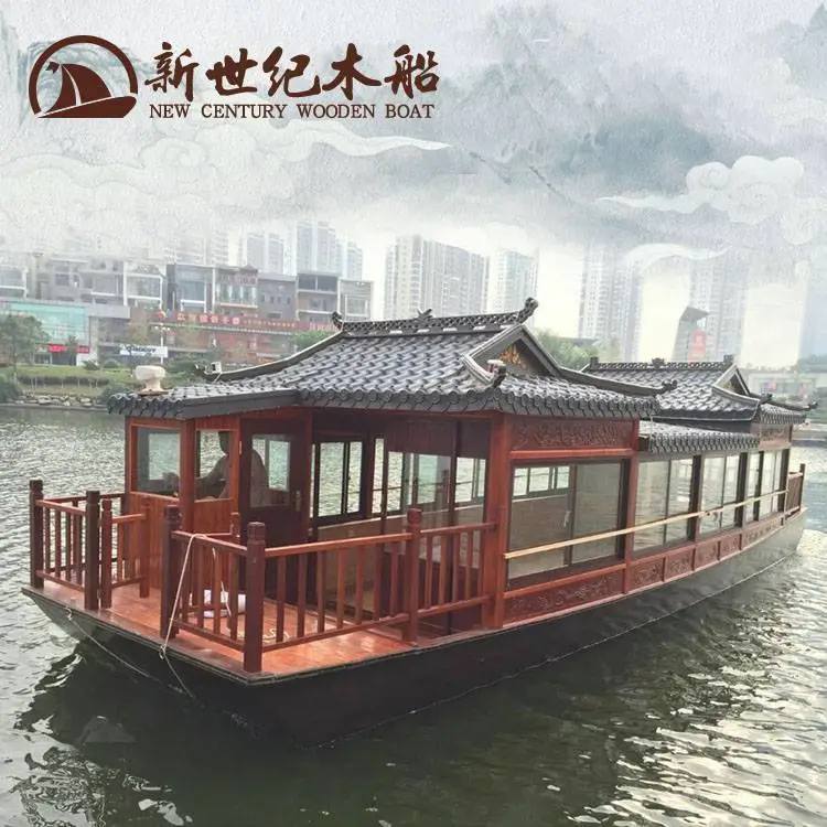 新世纪大型画舫船厂家价格