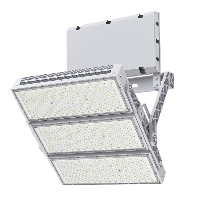 芯鹏达1800W 鳍片散热球场灯 5050 芯片高光效模组 360 度旋转投光灯