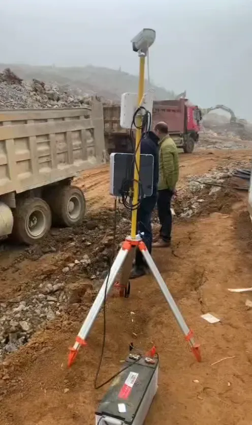 便携式双屏显示车辆自动计数机器人 智能卡车计数机器人